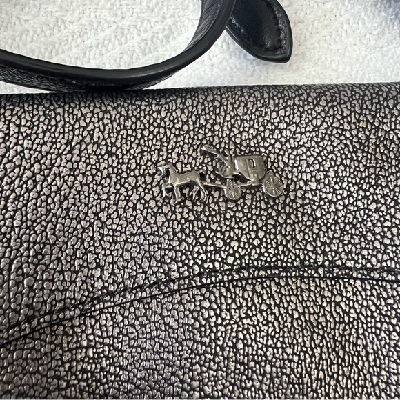 COACH Rhyder Crossbody Gunmetal Pebble Leather - Picture 3 of 13